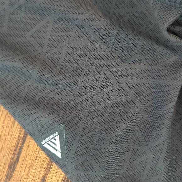 Levelwear Tactic charcoal Gray jacquard Knit Full Zip Runners Jacket  NWT Sz S - Picture 5 of 11